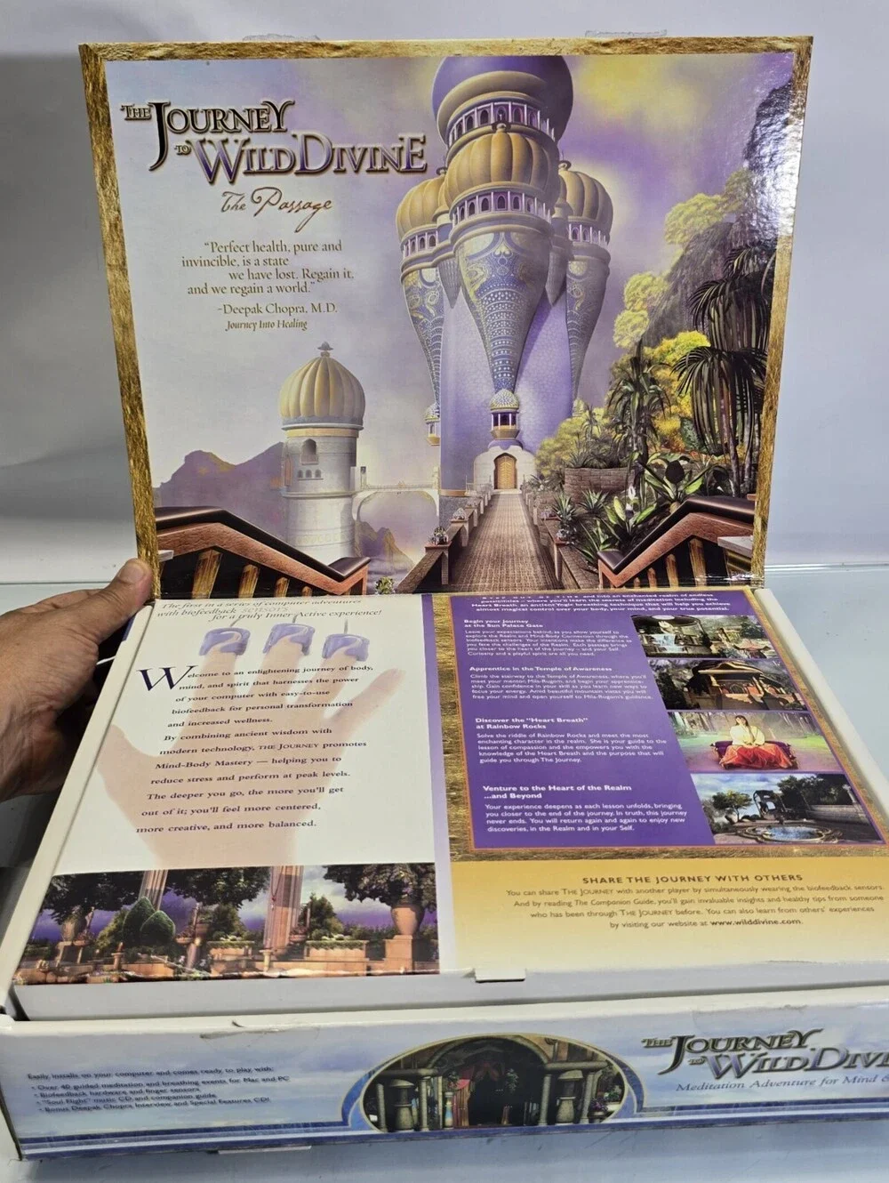 The Journey To The Wild Divine: The Passage  Mind Body Wellness Game PC/ MAC